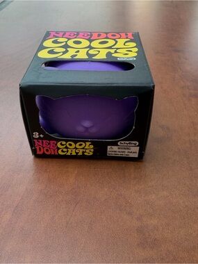 Needoh Cool Cats Purple Cat Squeeze Toy by